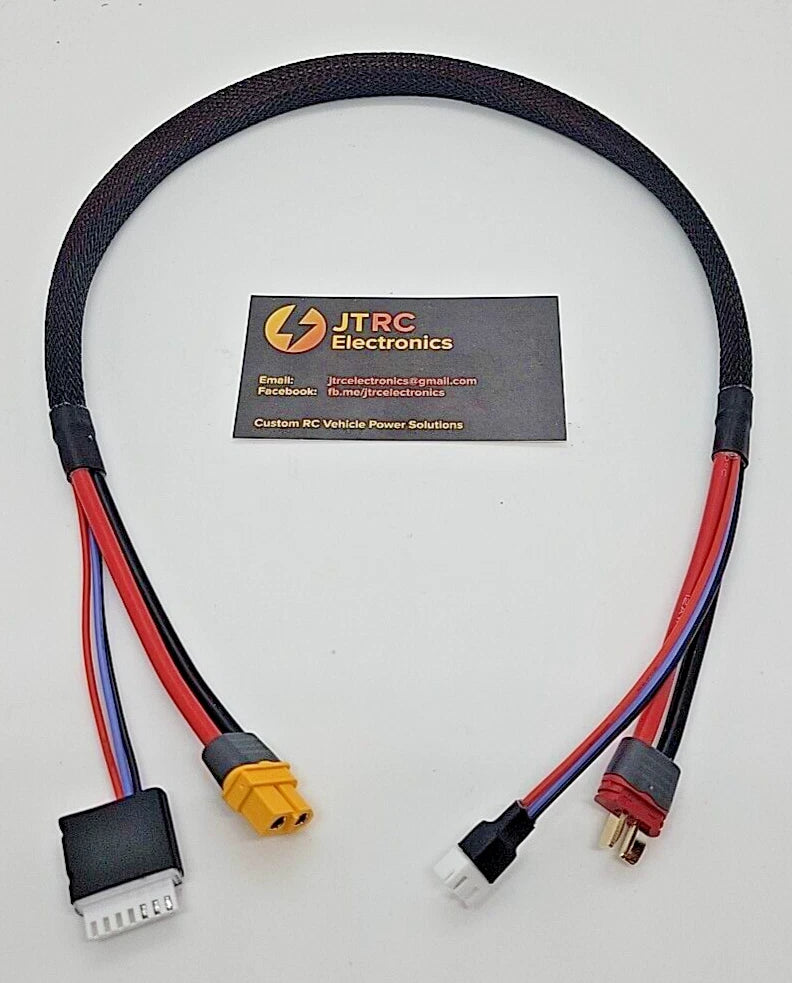 ISDT Icharger 406 X6 X8 XT60 ToolkitRC 2s 24¡± RC Balance Charge Lead Deans