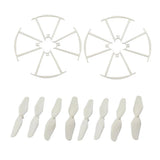 8 Pairs RC Helicopter Propellers & Guard Cover for SYMA X20 X20W Accessories Drone