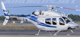 600 size B429 Silver Blue Painting RC helicopter scale Fuselage -KIT Version