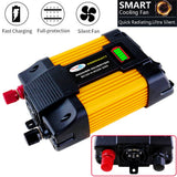 6000W 110/220V Automotive Power Inverter 2-USB Modified Sine Wave Converter A3GS