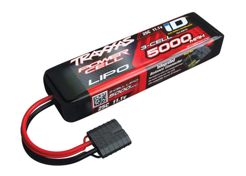 Traxxas 2872X 3S 11.1V 5000mAh 25C Power Cell LiPo Battery (Not for use with XL-
