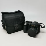 FUJIFILM FinePix S2800HD Digital Camera Black Used SD Card Not Included