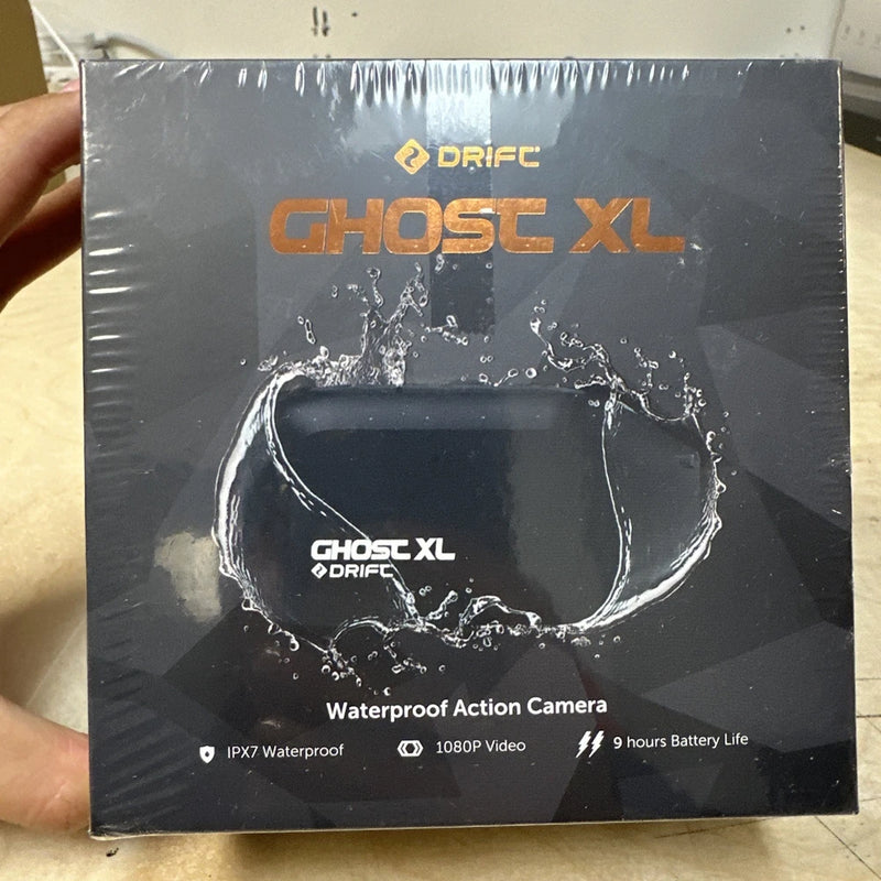 DRIFT Ghost XL Waterproof Action Camera IPX7 Waterproof 1080P Video New! Sealed!