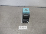 Siemens gray frequency converter with front terminal block and control header