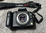 Panasonic LUMIX DMC-G2 12.1MP Digital Camera - Black Untested
