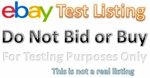 Smoke test camera drone listing banner with “Do Not Bid or Buy” warning text