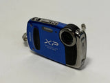 Fujifilm FinePix XP50 14MP Waterproof Digital Camera Blue - TESTED WORKS
