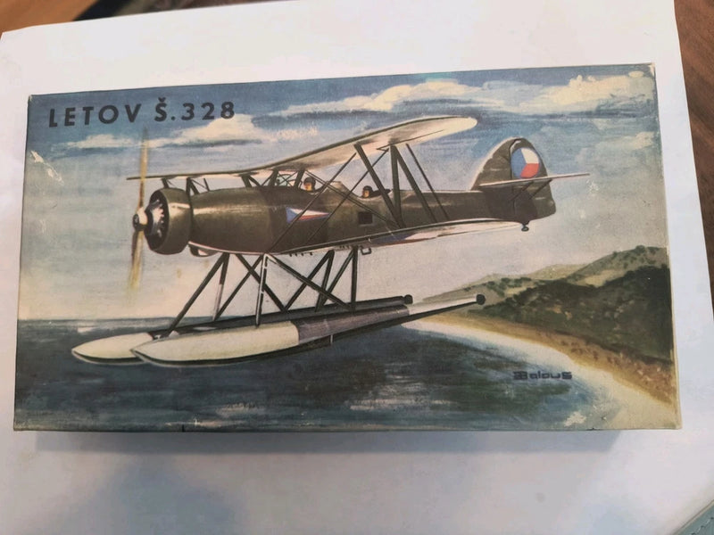 Special Hobby Letov S.328 aircraft model kit box with biplane artwork