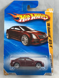 Hot Wheels '09 Cadillac CTS-V Red 2010 New Models 10/44 10/240