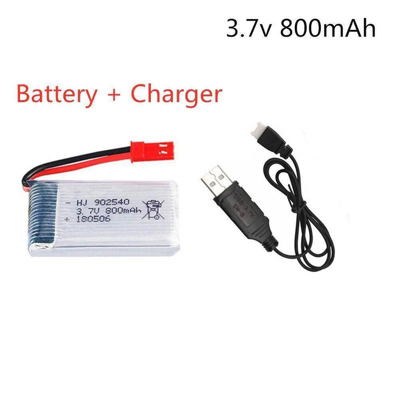 3.7v 800mAh Lipo Battery 902540 For Syma X5 X5c X5s X5sc X5hw X5hc X5sw M68 X300
