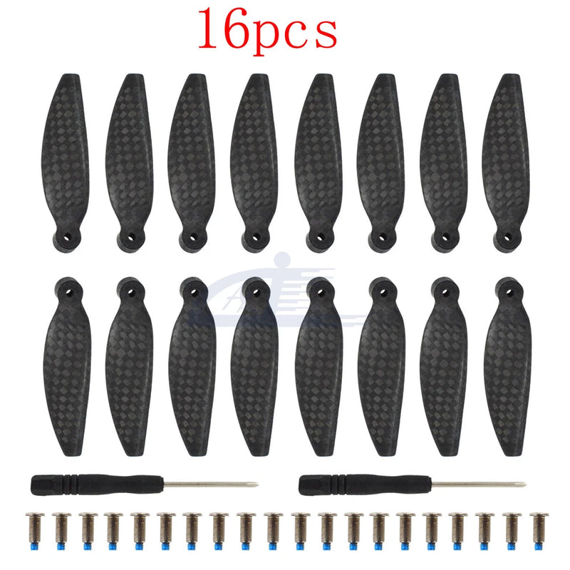 16x Low-Noise Propellers Carbon Fiber Blade Props For DJI Mavic Mini 2 SE Drone