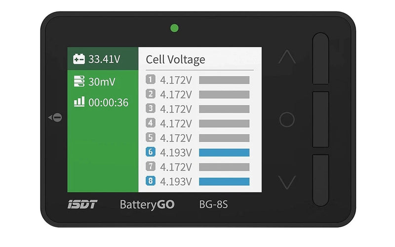 BG 8S Lipo Battery Checker Smart Digital Battery Tester Checker with LCD Battery