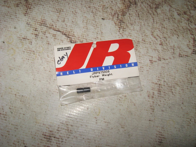 JR RC Helicopter Spares Flybar Weights PM (2) JRP975009