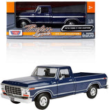 1979 FORD F-150 PICKUP TRUCK 1:24 DIECAST MODEL TOY CAR WITH BOX MOTORMAX 79346