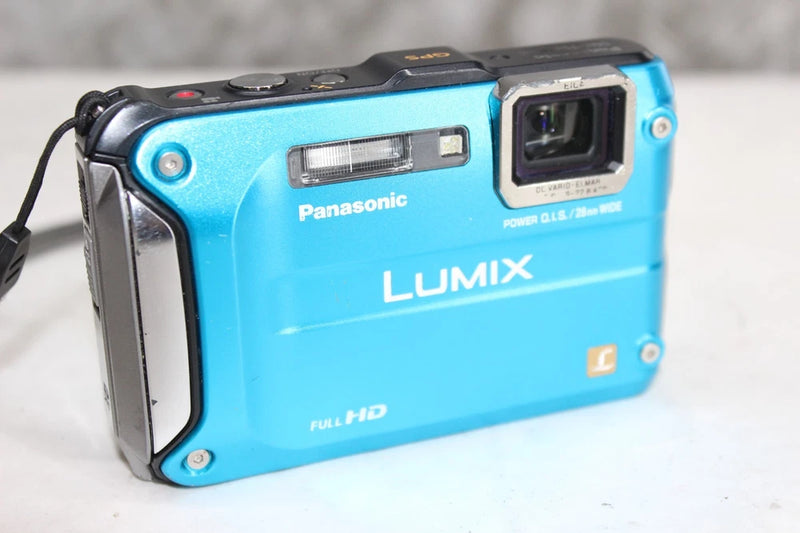 Panasonic Lumix DMC-TS3 Camera - Tested/Works- 12.1MP 4.6 Opt Zoom - FUN Vintage