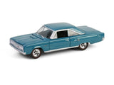 1967 Dodge Coronet R/T Hemi - Turquoise 1:64 Scale Model - Greenlight 28160C
