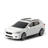 1/64 White Color SUBARU Impreza 5-Door Sport Vehicle Car Model Diecast Gift