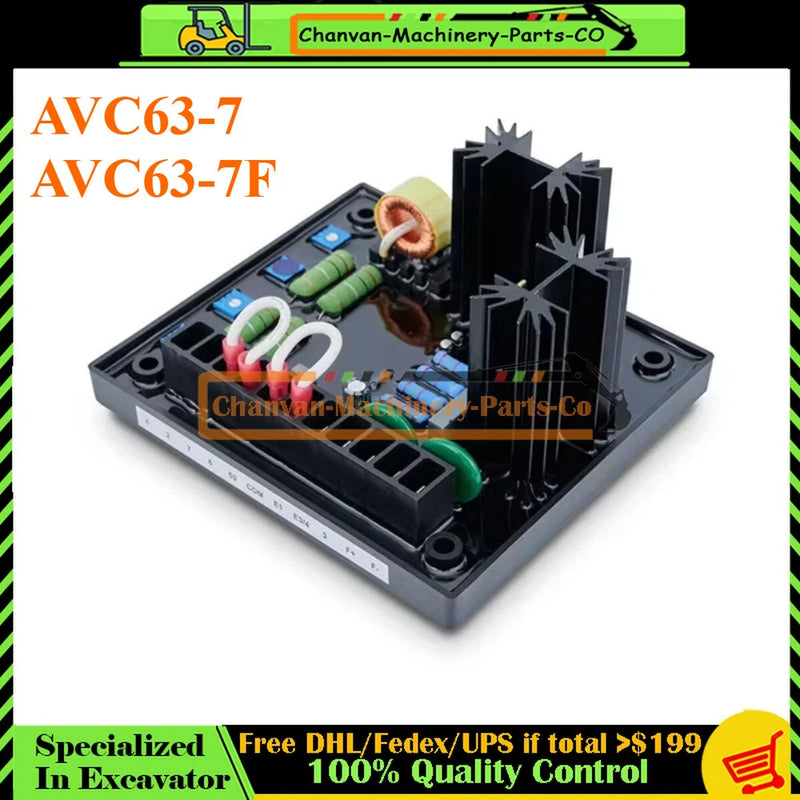 AVC63-7 AVR Automatic Voltage Regulator 190-277VAC 50/60hz 4 Brushless Generator