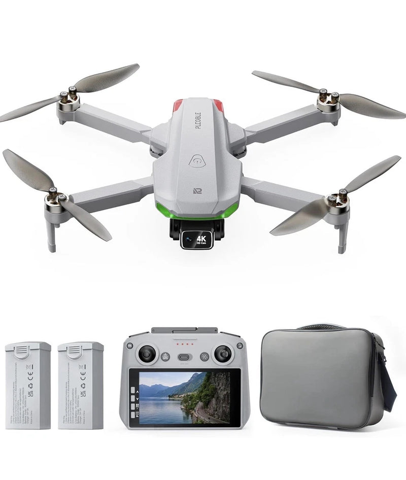 Plegble PTCABLE 4K HD Sony Sensor Drone, EIS, FPV, 70min, 10km Range,  249g