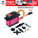 DS3225 25KG Digital Servo Motor 270 Degree High Torque RC Servo for 1/8 RC Cars