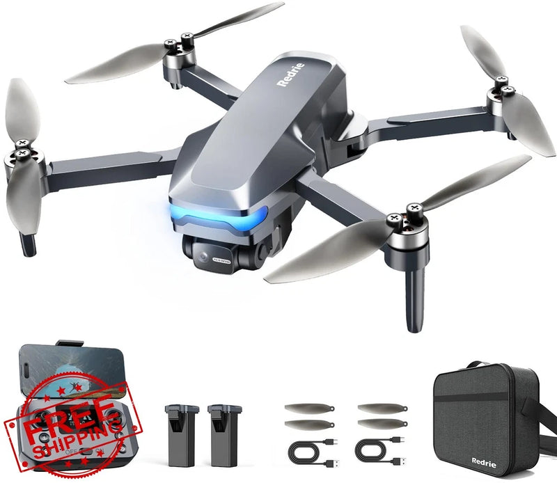 4K GPS Drone Under 249g 45min Brushless Auto Follow Foldable Adult