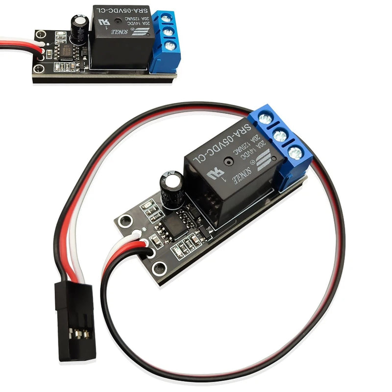 PWM RC Receiver Control Switch 20A Relay Module for RC Boat Car Airplane FPV NEW