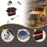 Brushless Motor with ESC Set 1/12 Scale Accessories for MN82 MN78 MN168