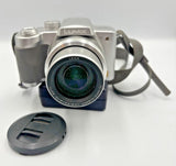 Panasonic LUMIX DMC-FZ5 Digital Camera -Battery/Charger Cables Case SD Card