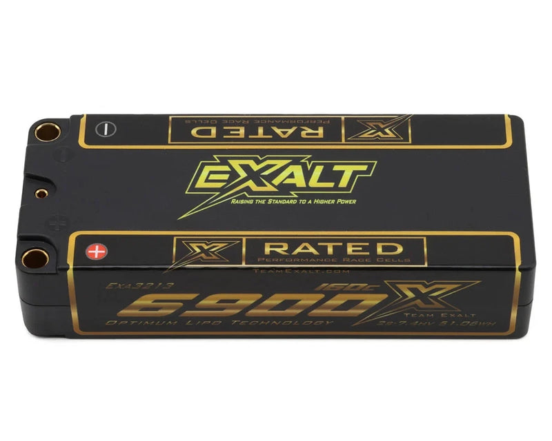Team Exalt "X-Rated" 2S 160C Mid Length Shorty LiPo Battery [EXA3213] Battery