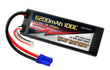 VANT 6200MAH  14.8V 100C 4S EC5 HardCase Lipo Battery  Arrma KRATON TYPHON NHX