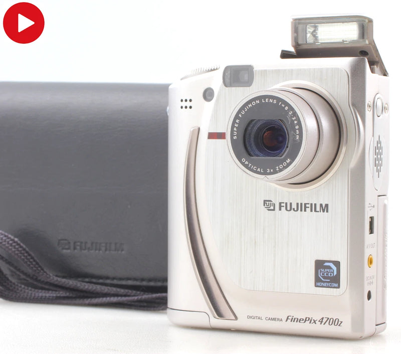 [N MINT+] FUJIFILM FinePix 4700Z Compact Digital Camera w/ SmartMedia card JAPAN
