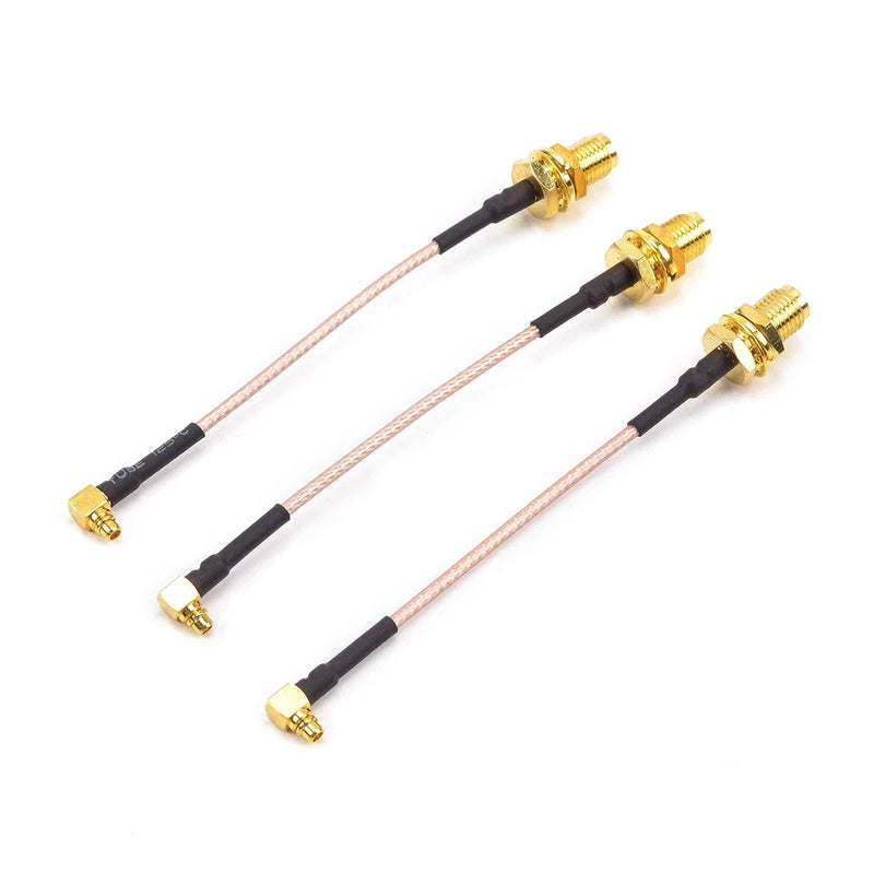 Readytosky FPV Antenna Extension Cable 90 Degrees MMCX to SMA Female Antenna ...