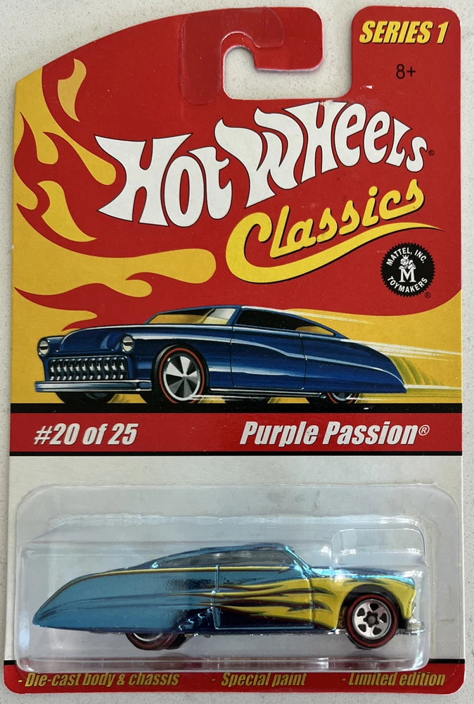 Hot Wheels Classics Blue Purple Passion 1:64 Series 1 Die Cast MISP, (B194)
