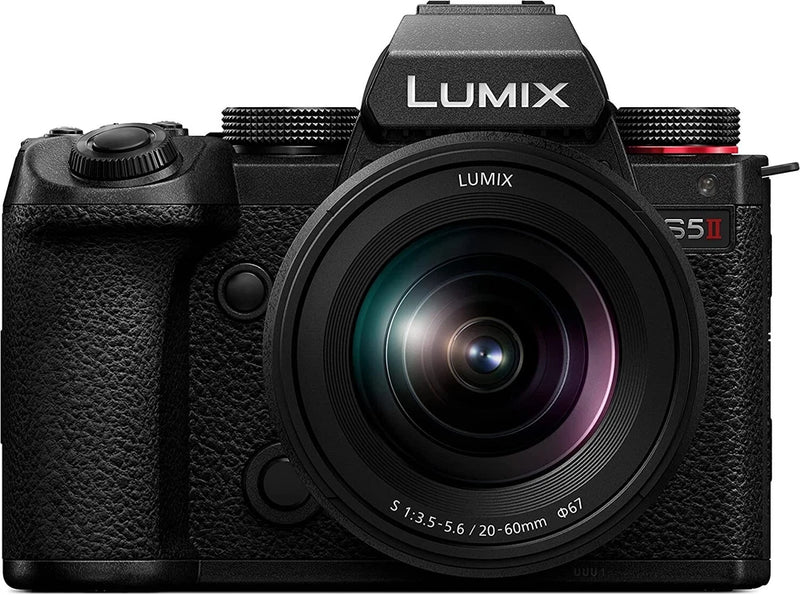 Panasonic LUMIX Mirrorless Camera S5M2K Standard Zoom Lens Kit Black DC-S5M2K
