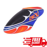 FUSUNO Spiderman Airbrush Fiberglass Canopy 130 X RC Helicopter Type R Part