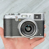 FUJIFILM Fuji X100S Silver 16.3MP Compact Digital Cam 95% New High Image Quality