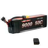 Traxxas X-Maxx RC Monster Truck 50C 4S 9000mAh 14.8V LiPo Battery by Venom
