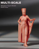 1/24 Egyptian Queen Standing Miniature Scene Prop Car Stereoscopic Model