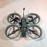 Carbon Fiber Ducted Quadcopter Drone Frame Kit w/ Propellers & Antenna, ECO Propeller