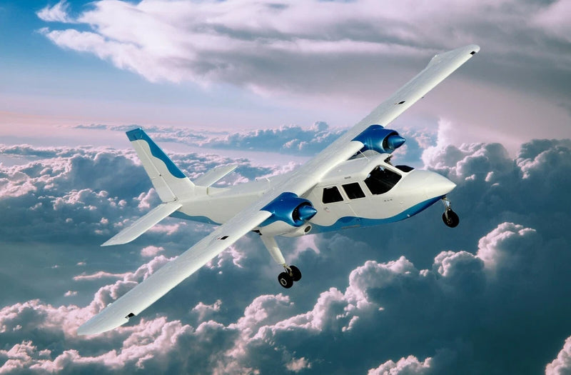 Britten-Norman Islander 60" RC Airplane Laser Cut Balsa Ply Short Kit W/ Plans