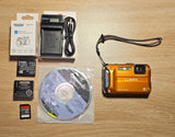 Panasonic LUMIX DMC-TS4/DMC-FT4 12.1MP Camera With Extra Battery + Charger