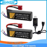11.1V 1400mAh Li-po battery T Plug for Soft bullet gun special core accessories