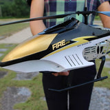 Fall-Resistant Remote Control Aircraft Drone Large Radio RC Helicopter Charging