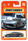 2023 Matchbox #45 2021 Koenigsegg Gemera ASH (GUNMETAL GREY) | FSC