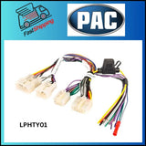 PAC LPHTY01 / T-harness add an aftermarket amplifier to select 1987-up Toyota +