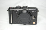 Panasonic LUMIX DMC-GF1 Black Mirrorless Digital Camera Body MFT 12.1 from Japan
