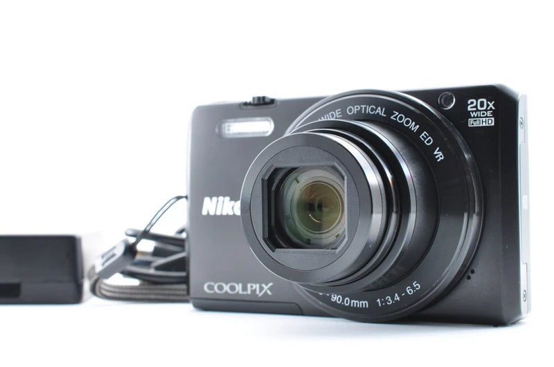 Nikon Coolpix S7000 Black Excellent+5 Compact Digital Camera Z2188