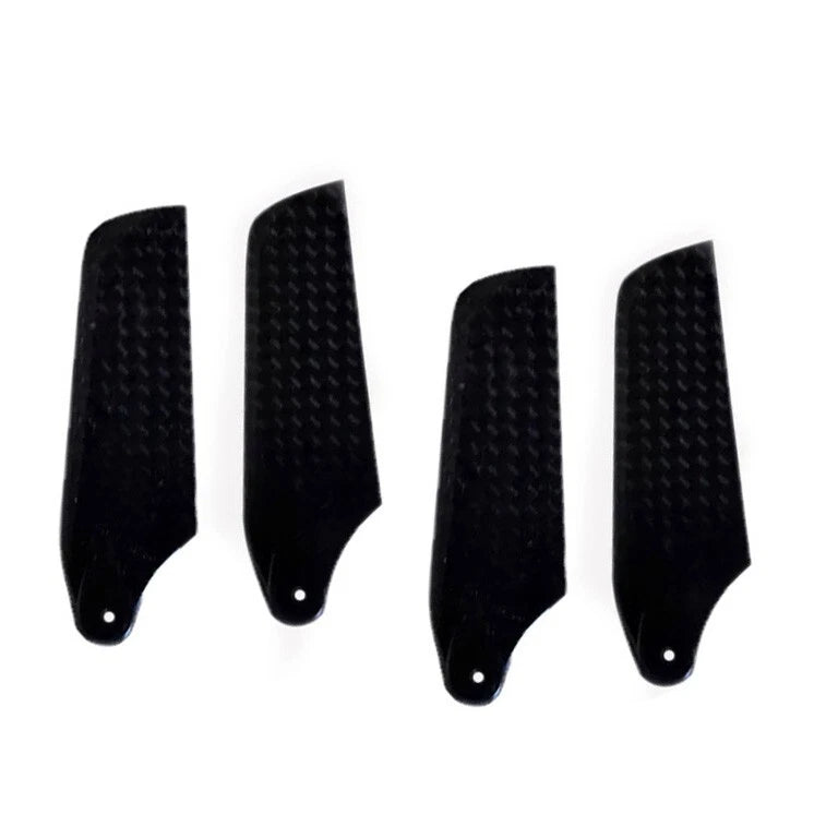 STASRC 62MM Carbon fiber tail blade propeller for Align Trex 450 RC Helicopter