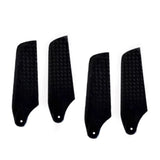 STASRC 62MM Carbon fiber tail blade propeller for Align Trex 450 RC Helicopter
