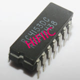 Black DIP IC voltage to frequency converter, 16-pin package with printed markings